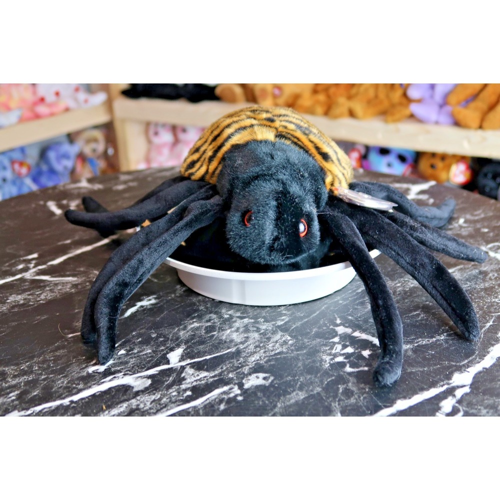 TY Beanie Buddy - Spinner the Spider | MWMT | Vintage | Rare